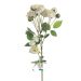 Mini trandafiri artificiali, alb, 57 cm ,Emerald