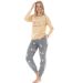 Pijama damă 1432, bluză + pantalon lung, Lush