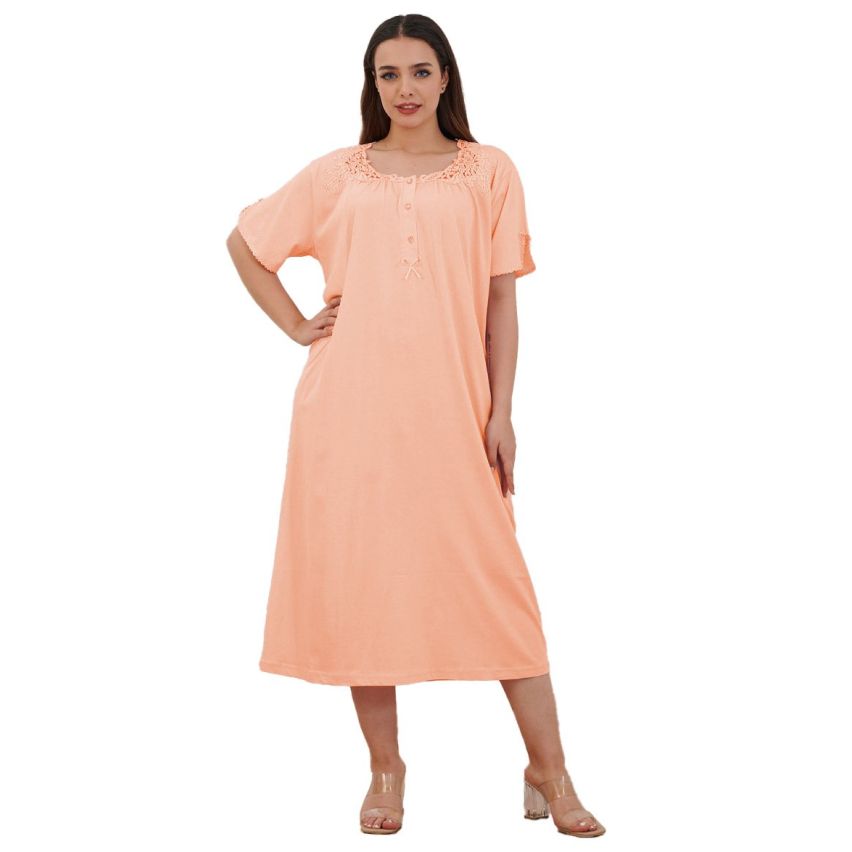 Cămașă de noapte, 2081, 100% bumbac, Bella Secret